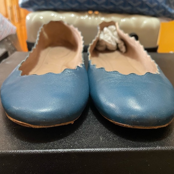 Chloe Scalloped Ballerinas. - Picture 7 of 7